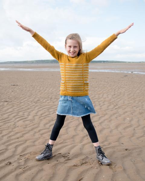 Hide & Seek Sweater Pattern Walcot Yarns