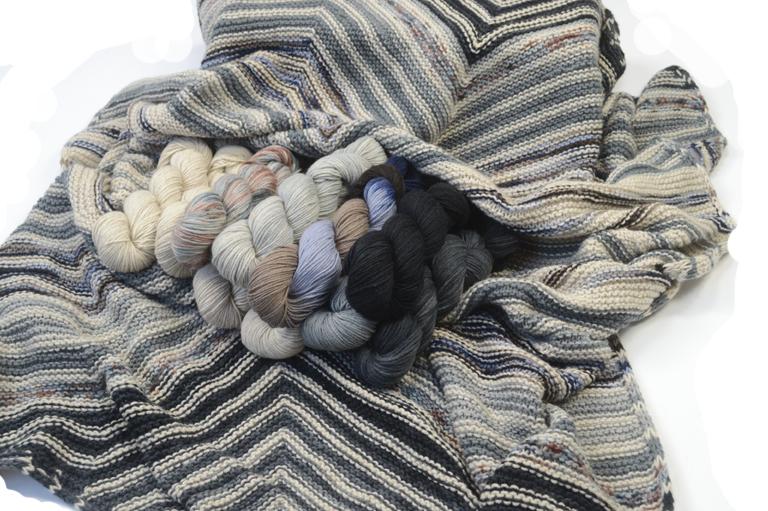 Home Sweet Home Cashmere Blanket Kit Artyarns