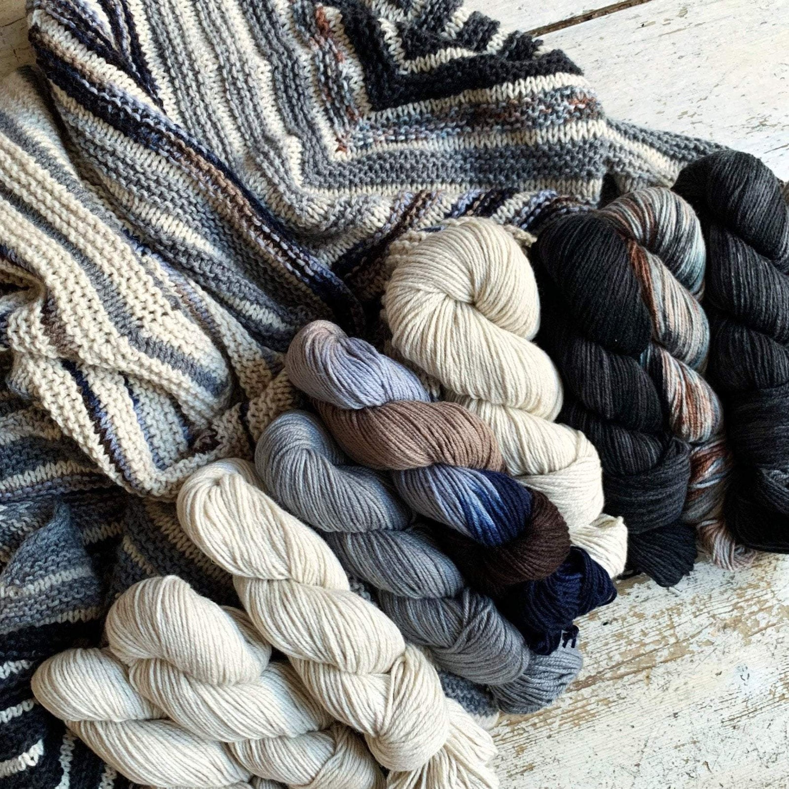 Home Sweet Home Cashmere Blanket Kit Artyarns