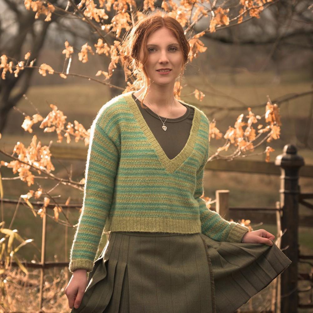 Howclose Gill Sweater Pattern The Fibre Co