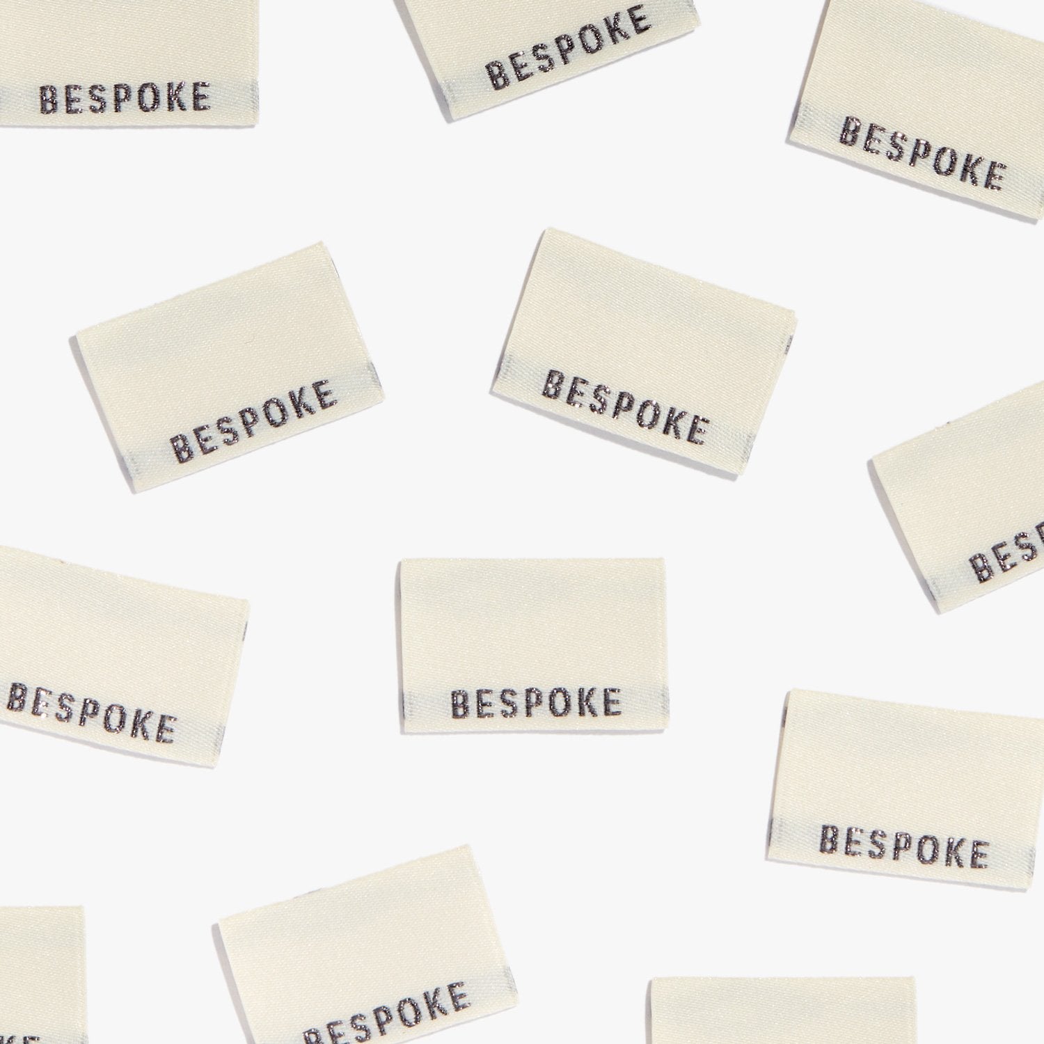 "Bespoke" Woven Labels 10 Pack Kylie and the Machine