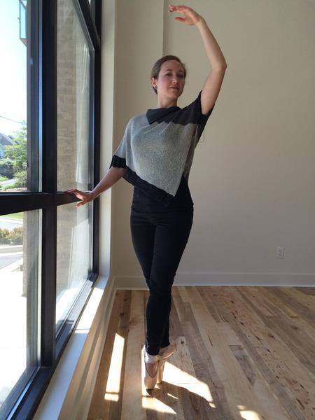 Lefty Poncho Pattern tribeyarns