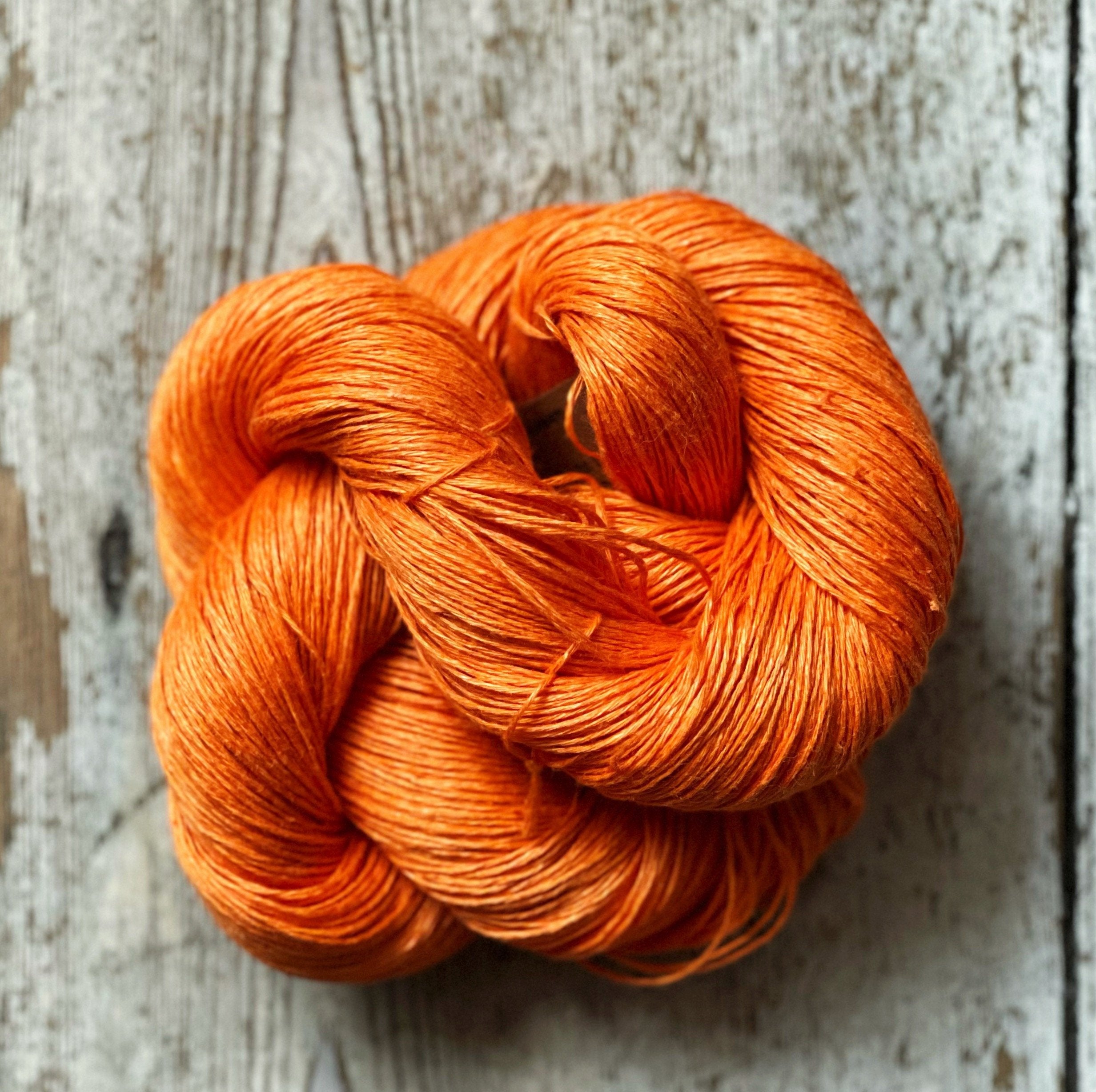 Linen yarn, Lithuanian linen thread, 100% Linen lace yarn in 1.8 oz balls