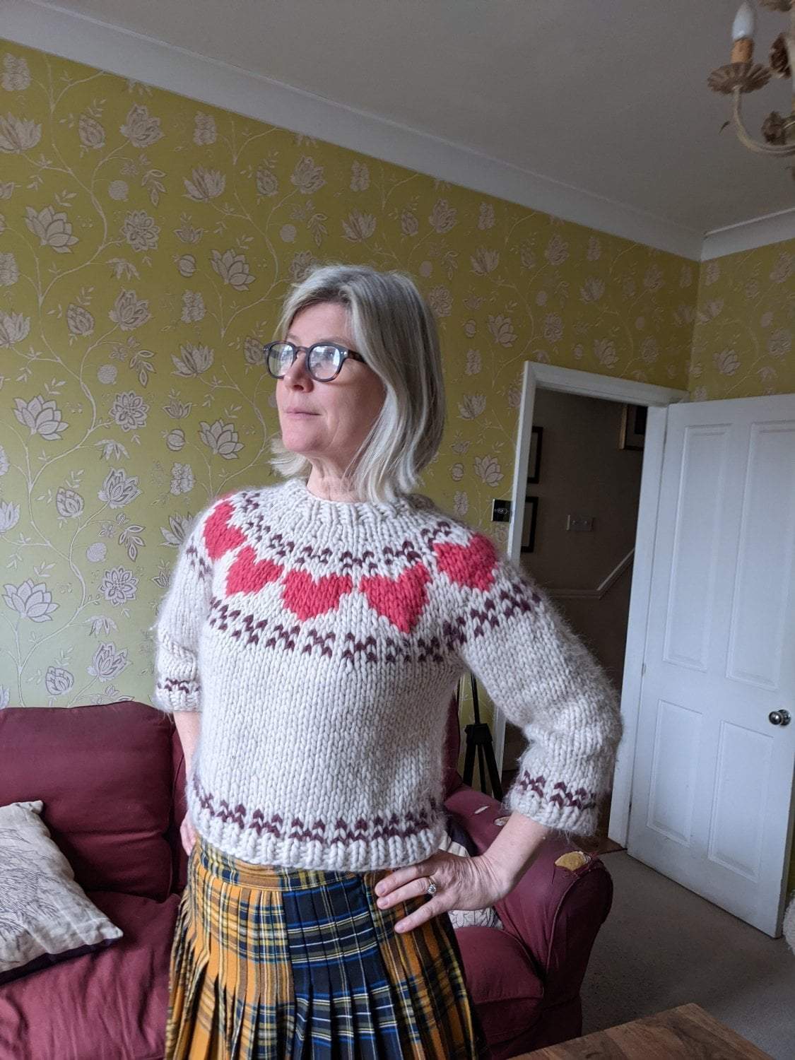Lovestruck Jumper Pattern Mrs Moon