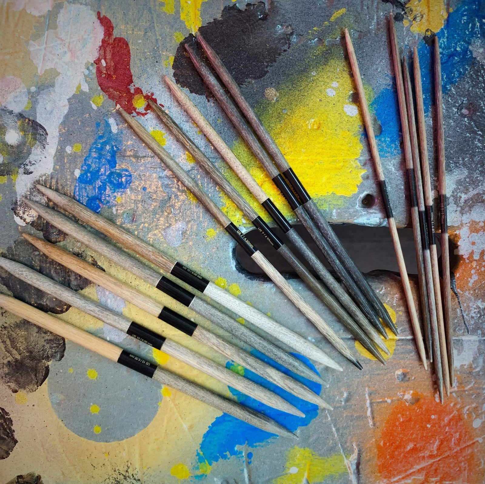 LYKKE 6" Double Pointed Needles - Driftwood LYKKE