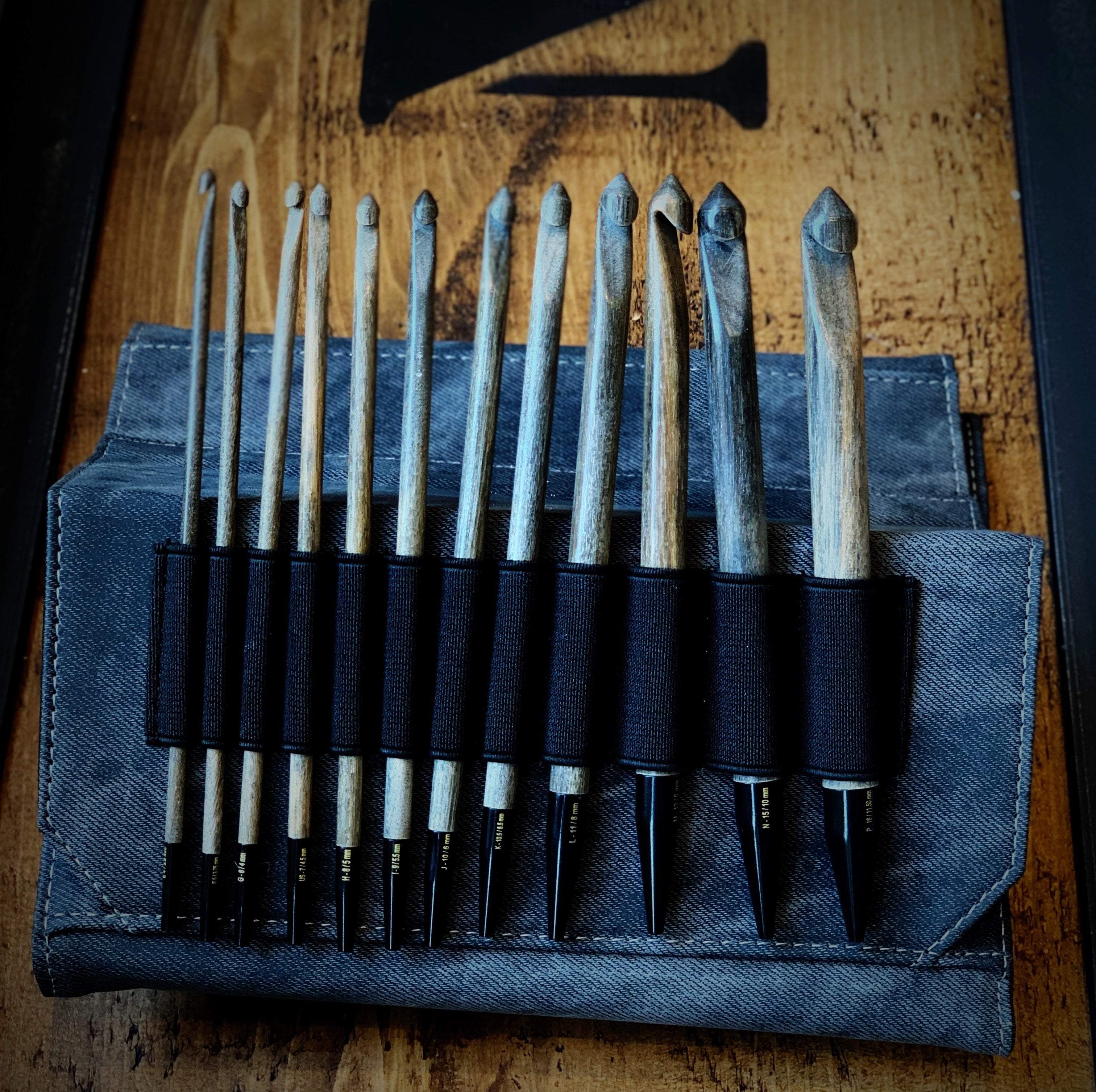 LYKKE 6" Interchangeable Crochet Hook Set Tribe Yarns, London