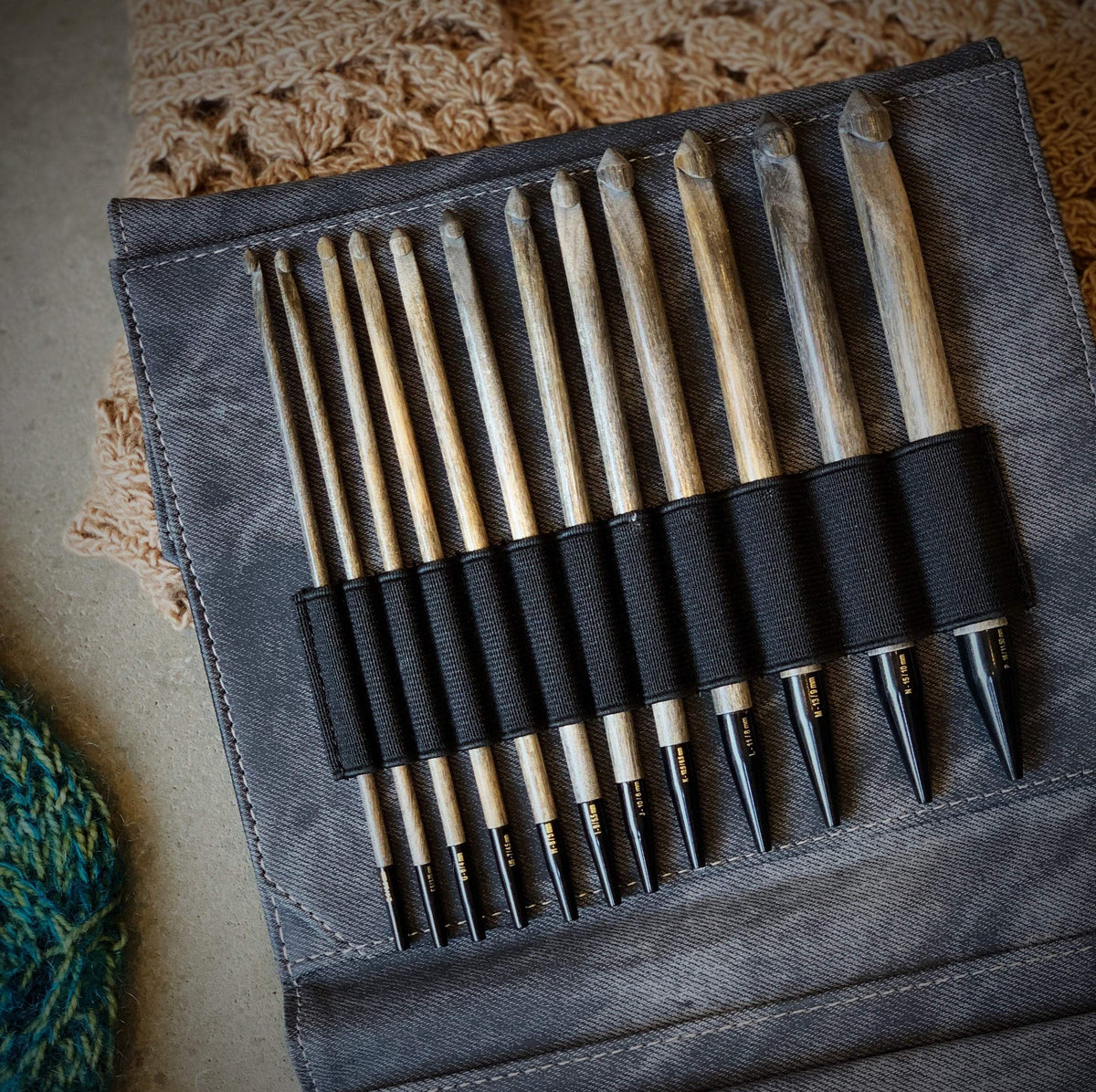 LYKKE 6" Interchangeable Crochet Hook Set Tribe Yarns, London