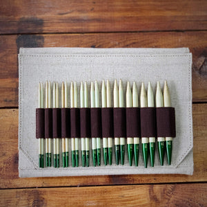 Lykke Grove Bamboo/Jute 3.5 inch Interchangeable Knitting Needle Set – Haus  of Yarn