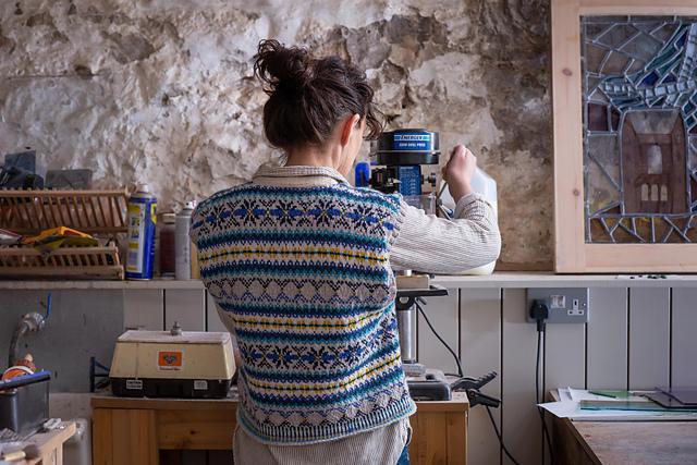 Lyra Fair Isle Slipover Pattern Di Gilpin