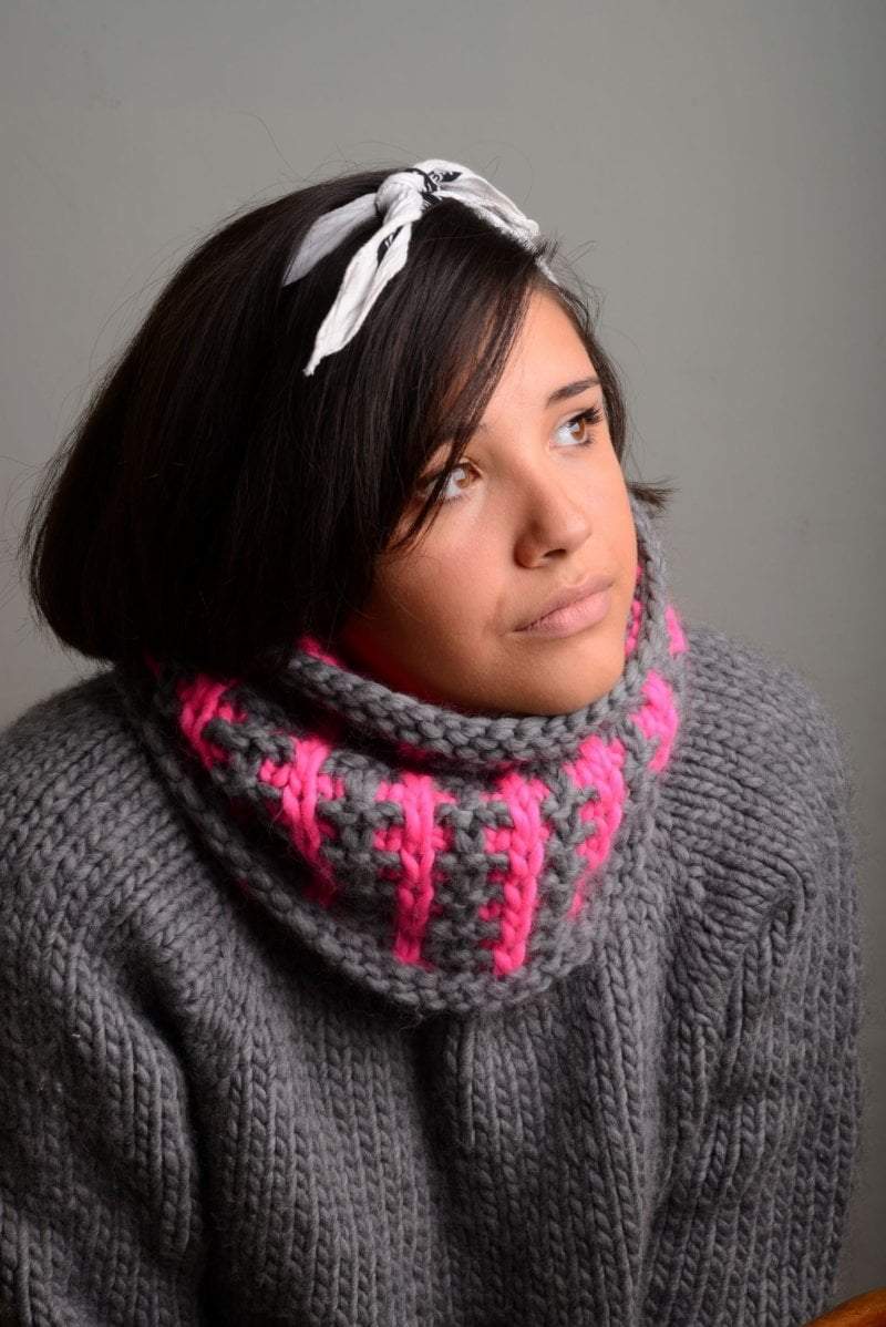 Making Tracks Snood Pattern Mrs Moon