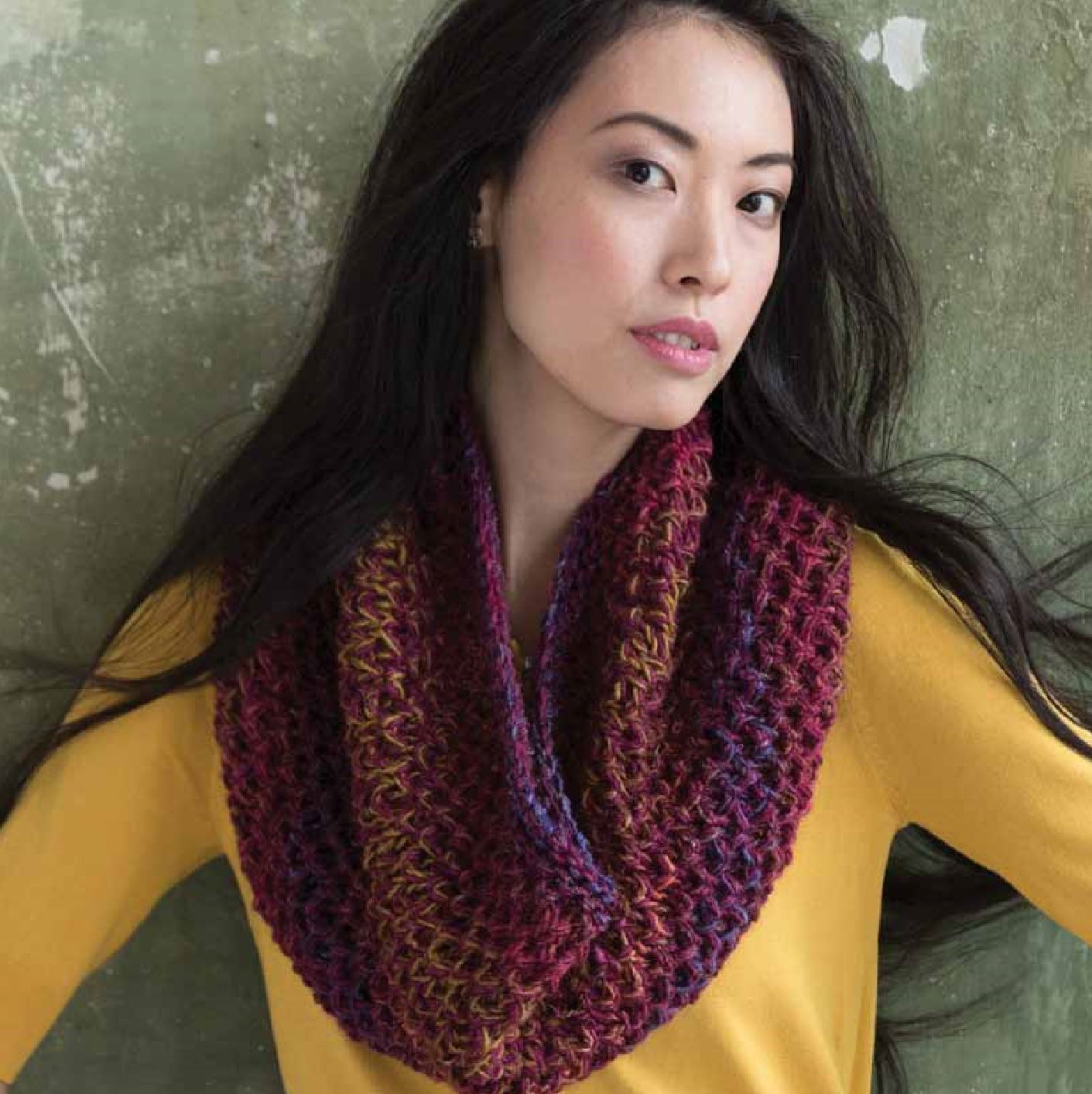 Marled Cowl Pattern by Noro Noro