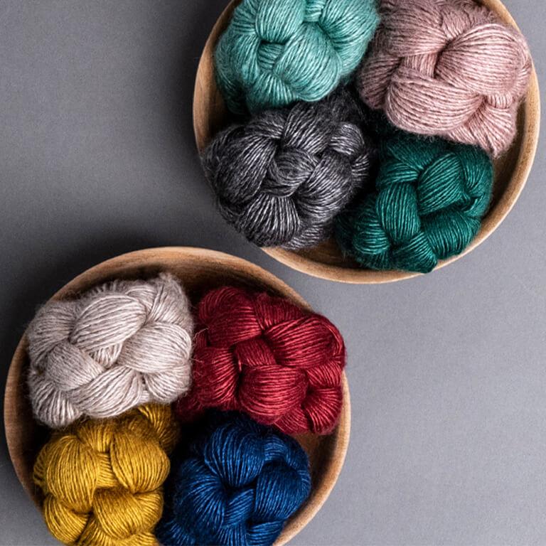Ruby Wrap Kit Blue Sky Fibers