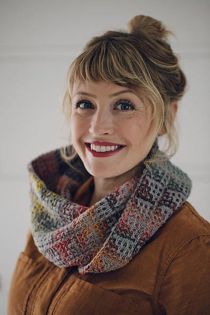 Montana Mountain Cowl Pattern by Andrea Mowry tribeyarns