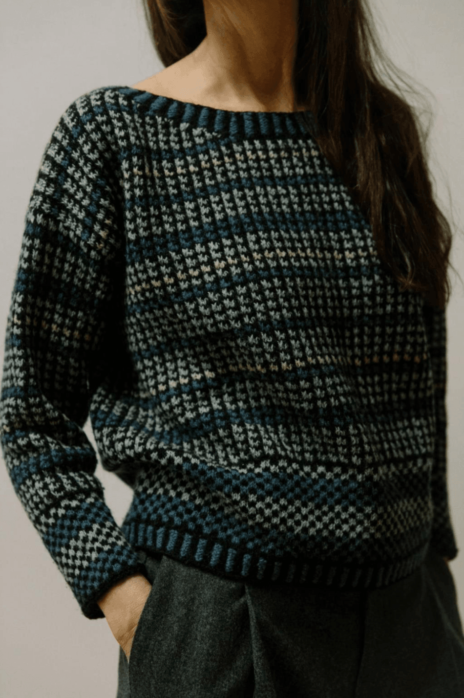 No.22 Sweater Pattern Biches & Bûches