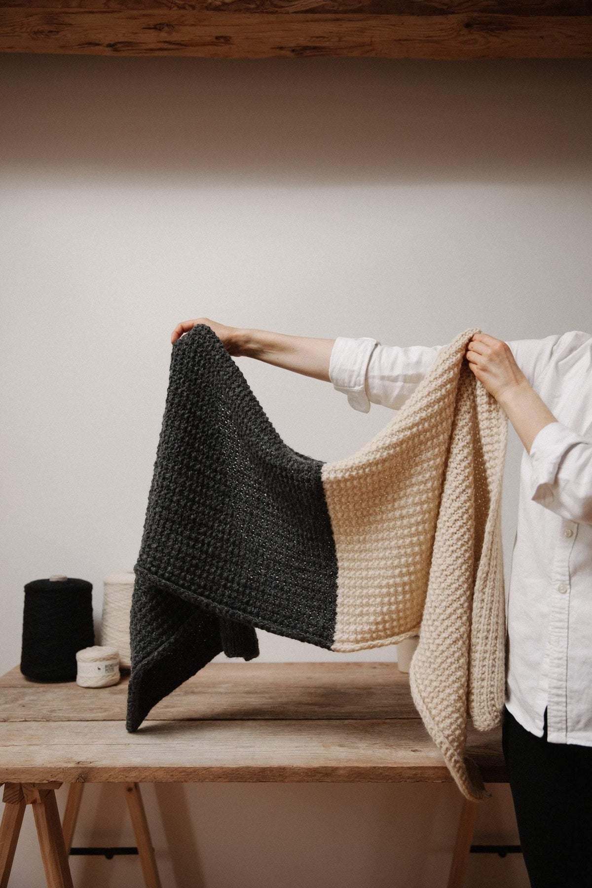 No.39 Shawl Pattern Biches & Bûches