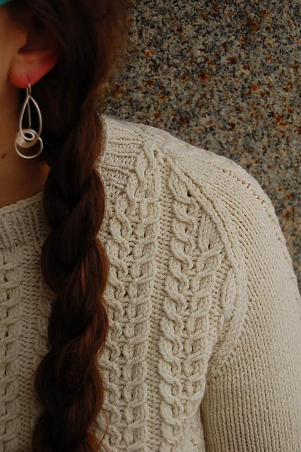 Oranmore Sweater Pattern tribeyarns