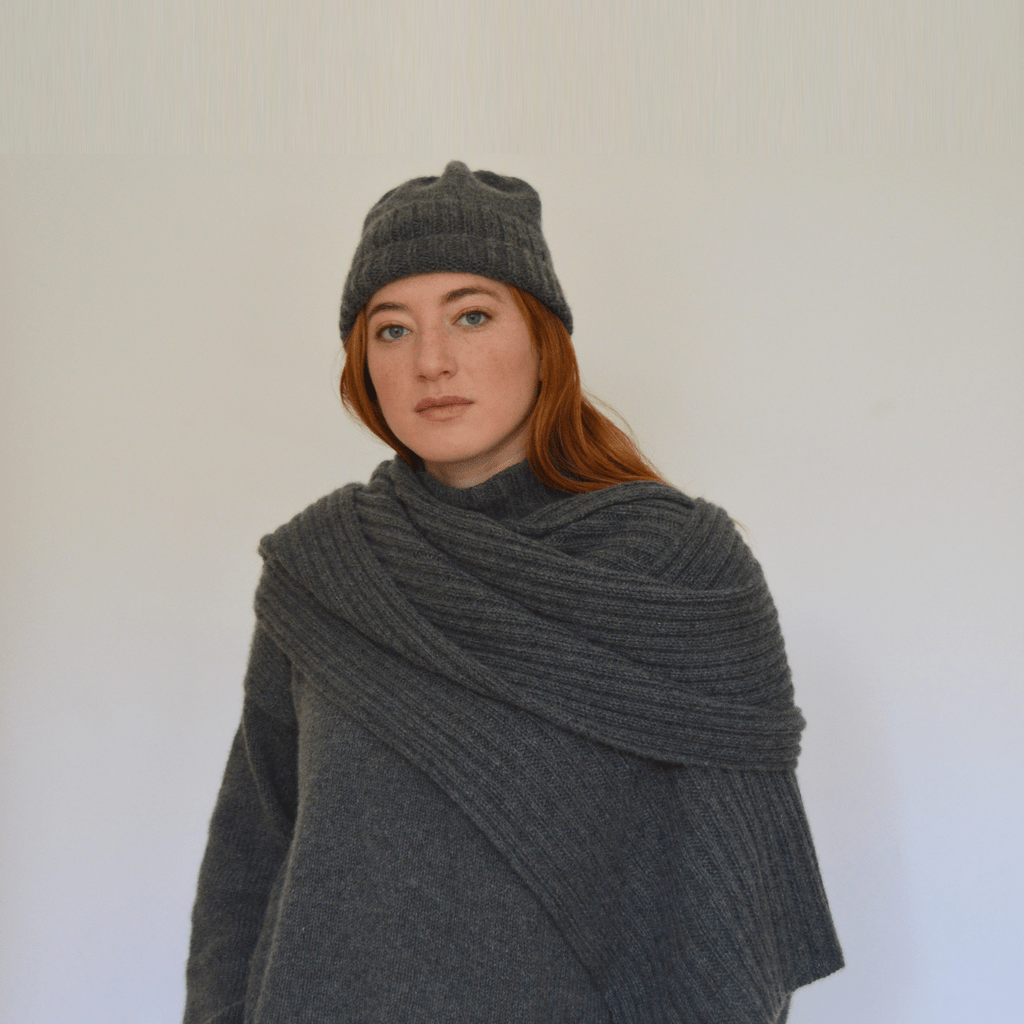 Cashmere sweater discount wrap shawl