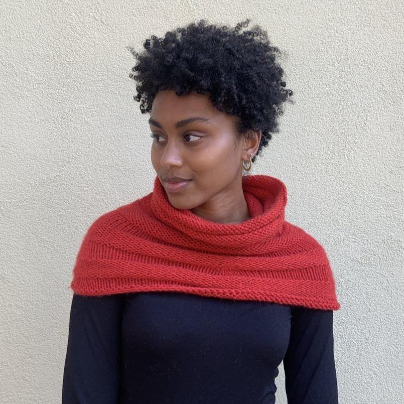 Parkway Cowl Pattern by Clinton Hill Cashmere Clinton Hill Cashmere