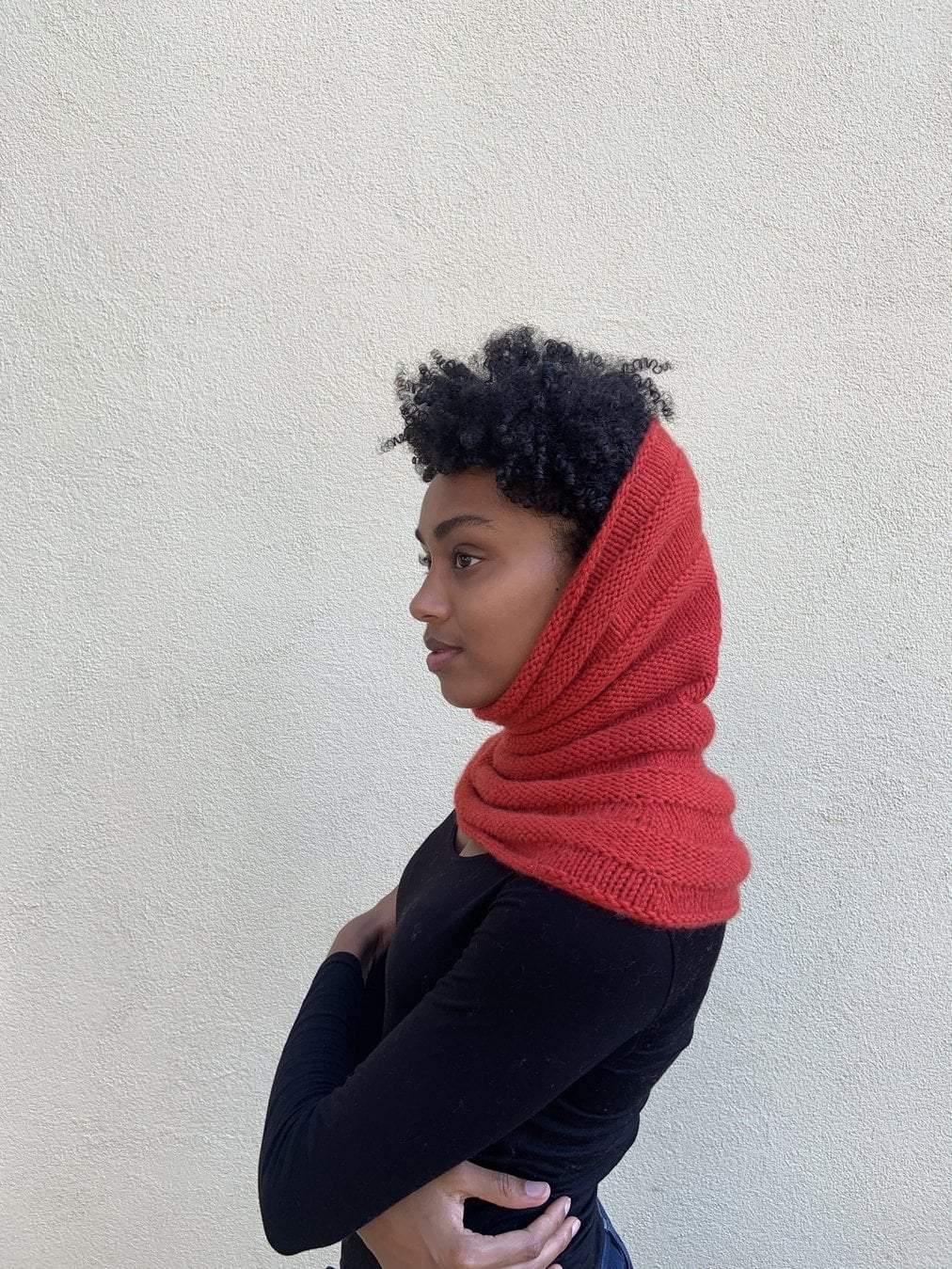 Parkway Cowl Pattern by Clinton Hill Cashmere Clinton Hill Cashmere