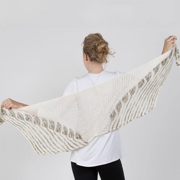 Peacock Shawl Kit Artyarns