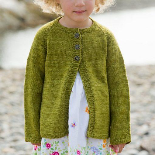 Periwinkle Cardigan Pattern Swans Island