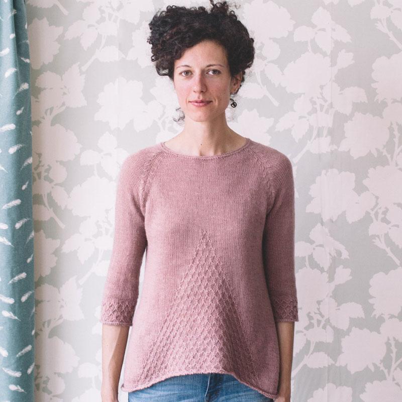 Poe Sweater Pattern Quince & Co.