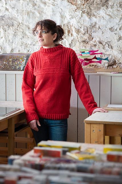 Polar Gansey Pattern Di Gilpin