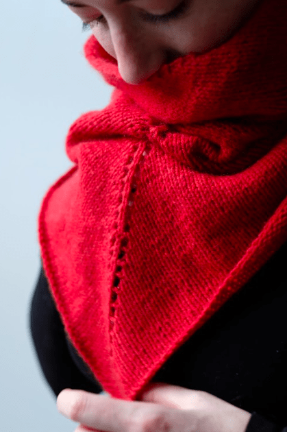 Putnam Triangle Shawl Pattern by Clinton Hill Cashmere Clinton Hill Cashmere