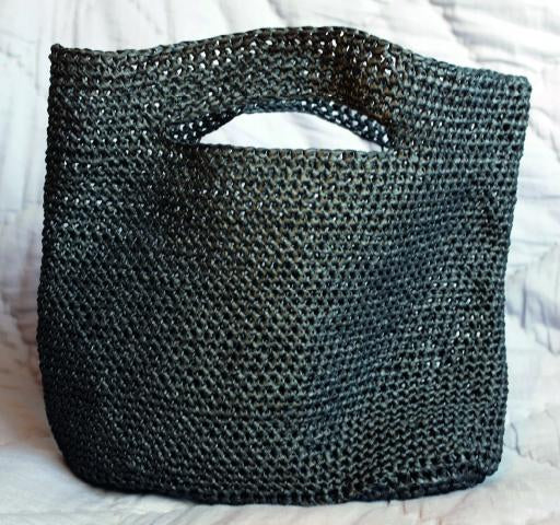 Raffia Shopper Bag Crochet Pattern tribeyarns