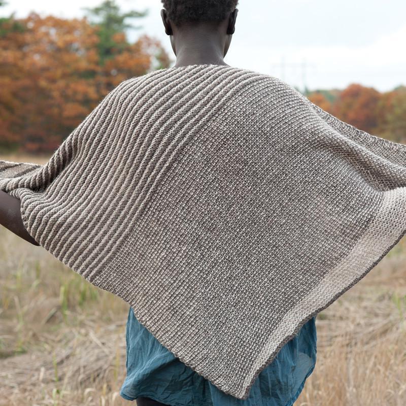 Rikochan Shawl Pattern Quince & Co.