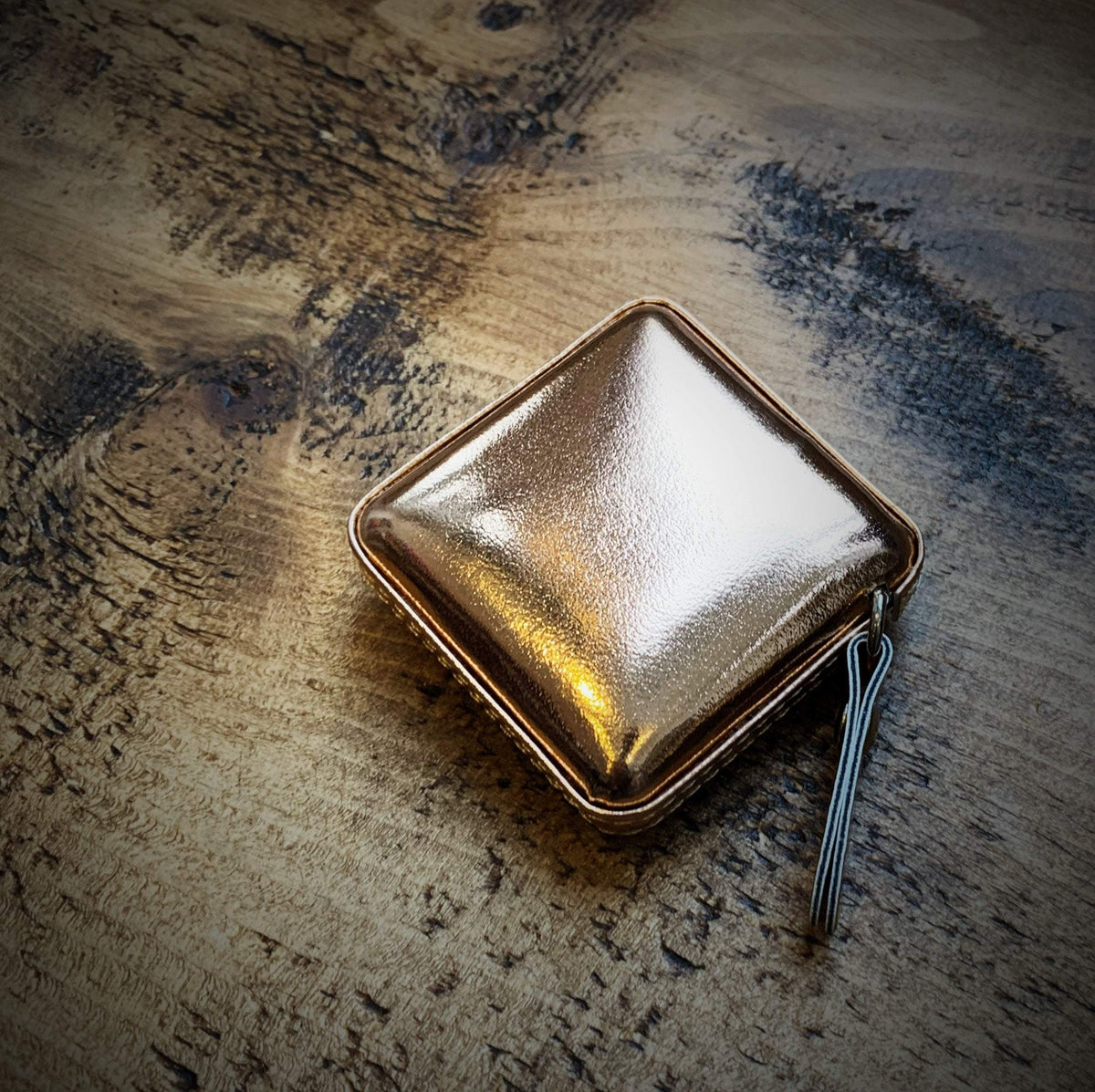 Rose Gold Retractable Measuring Tape tribeyarns