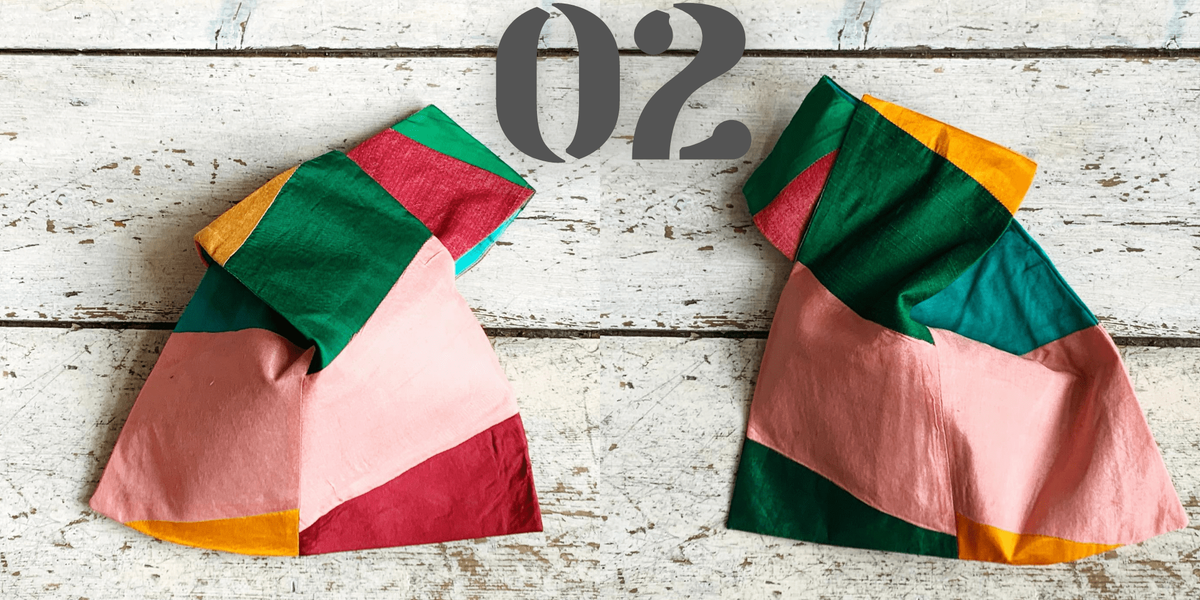 Sari Silk Project Wristlet tribeyarns