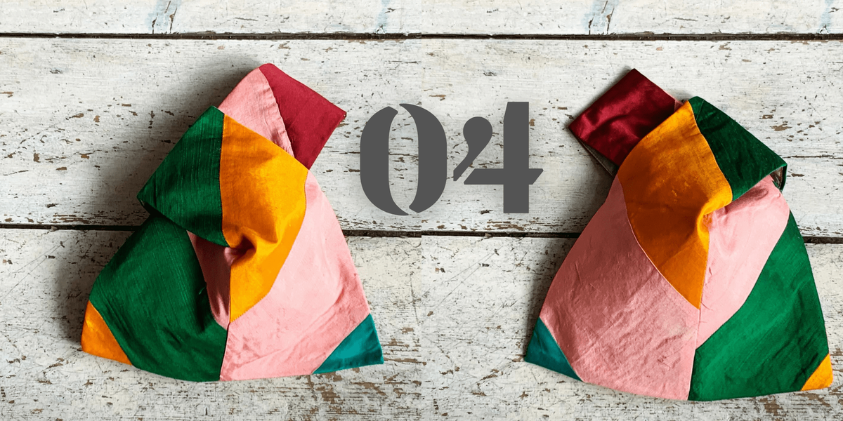 Sari Silk Project Wristlet tribeyarns