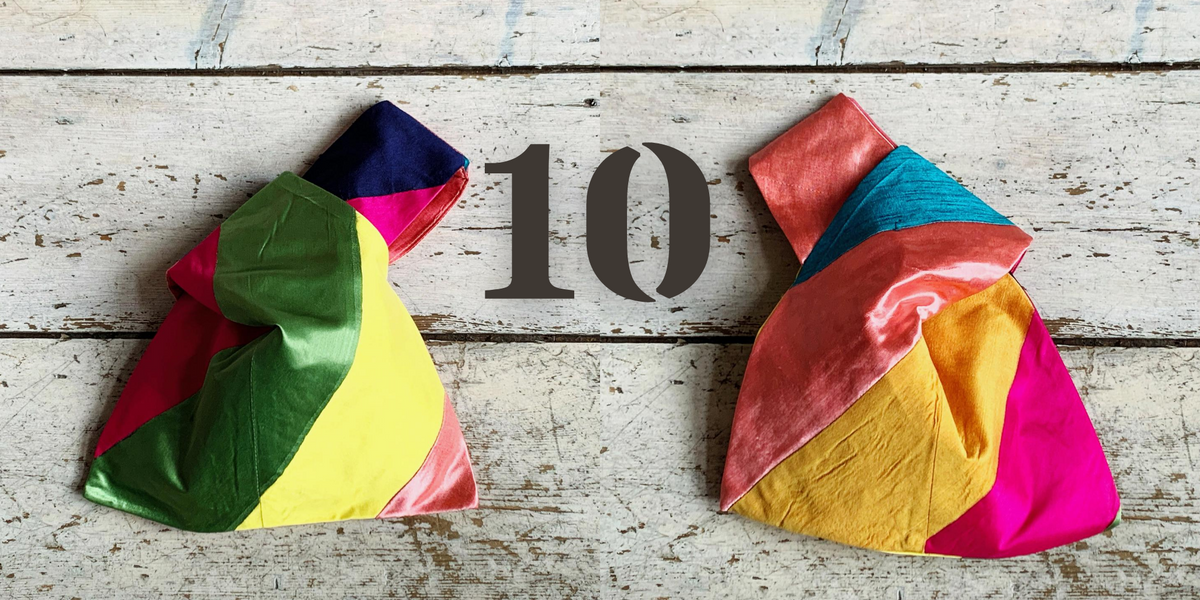 Sari Silk Project Wristlet tribeyarns