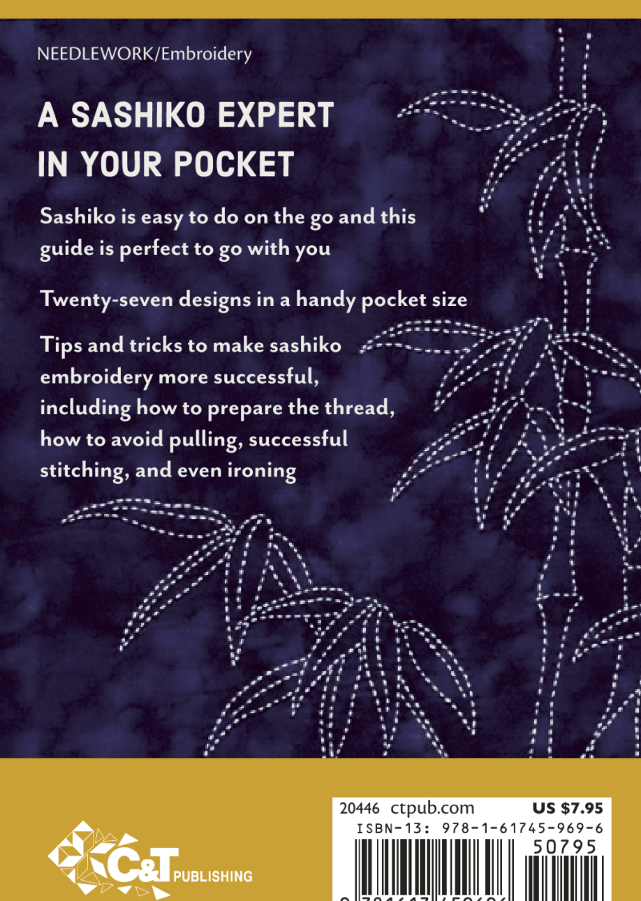 Sashiko Handy Pocket Guide by Sylvia Pippen Search Press
