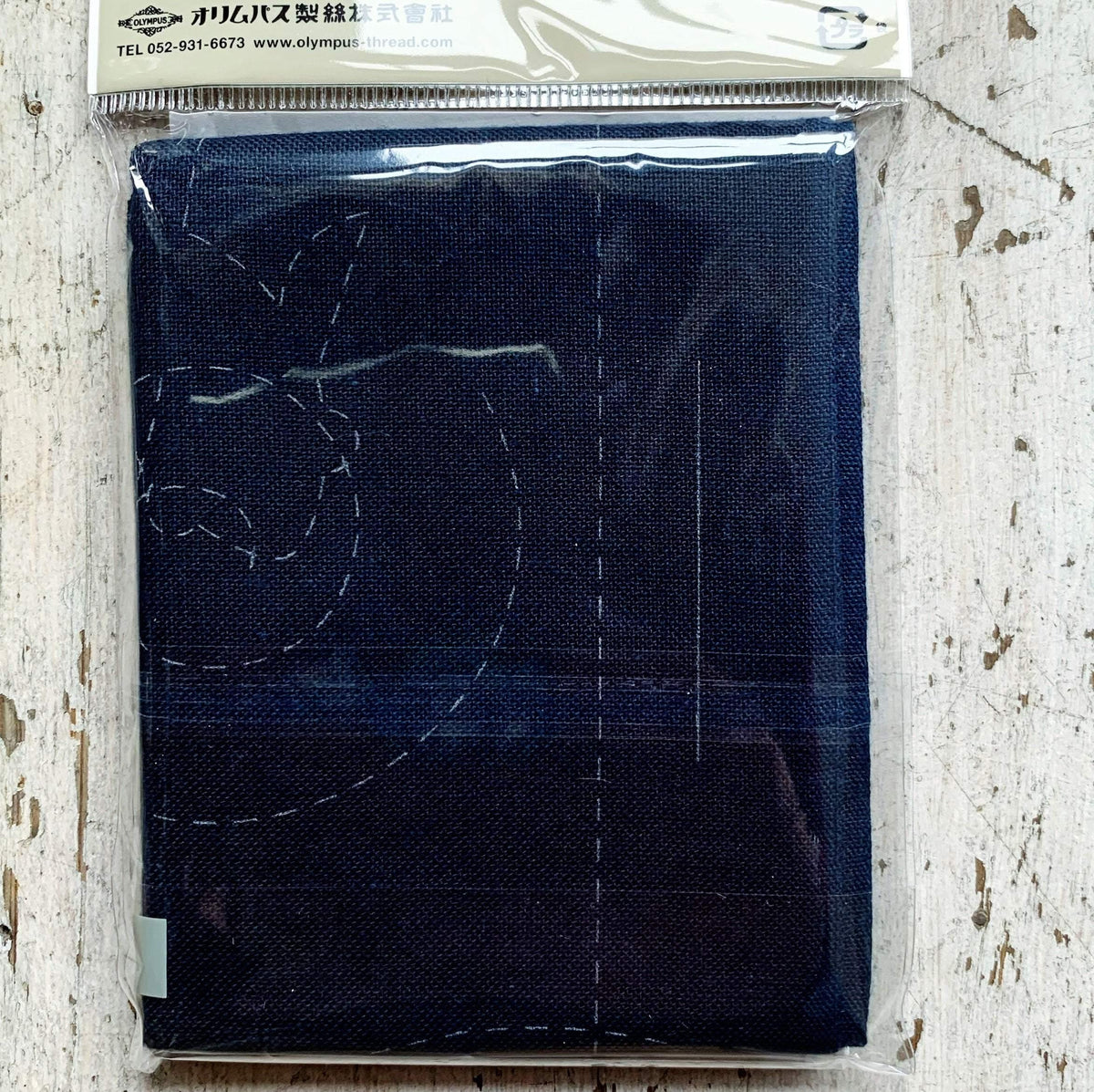 Sashiko Sampler - Koi Navy Olympus