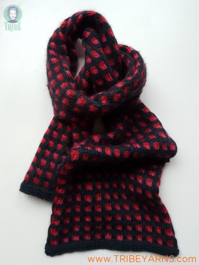 Shadowbox Scarf Pattern Mrs Moon