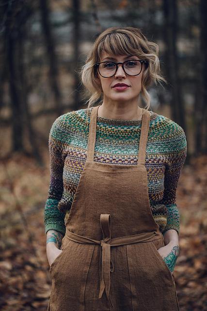 Shifty Sweater Pattern by Andrea Mowry tribeyarns