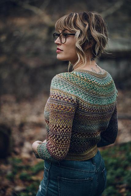 Shifty Sweater Pattern by Andrea Mowry tribeyarns