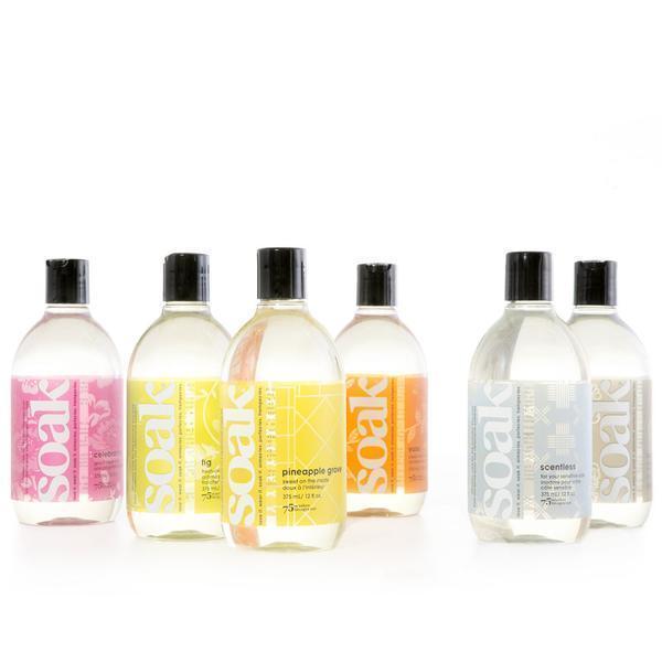 Soak Wash SCENTLESS, Full Size 375ml Soak