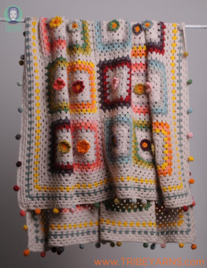 Spring Bedspread CROCHET Pattern Mrs Moon