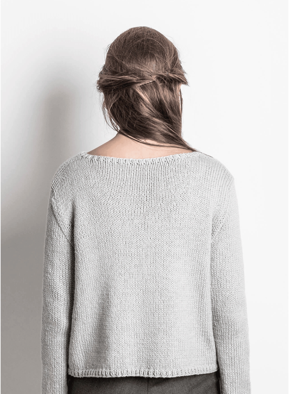 Spring Hill Sweater Pattern Blue Sky Fibers