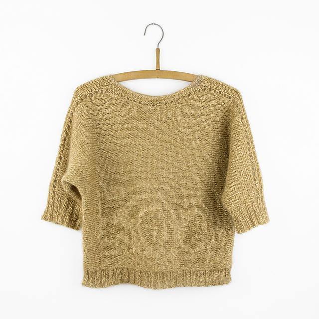SSK (Slip, Slip, Knit) Sweater Pattern Isager