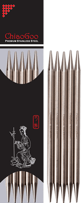 Stainless Steel 6" DPNs ChiaoGoo