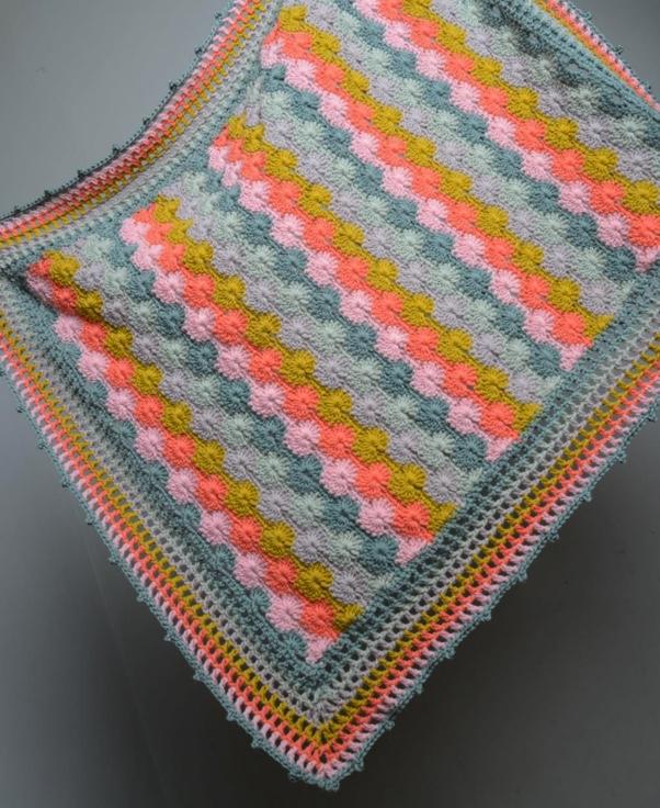 Sunset Baby Blanket CROCHET Pattern Mrs Moon