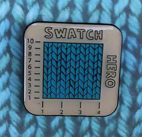 Swatch Hero Pin Badge Sue Stratford