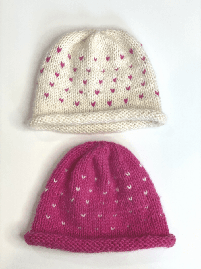 Sweethearts Hats Pattern by Clinton Hill Cashmere Clinton Hill Cashmere