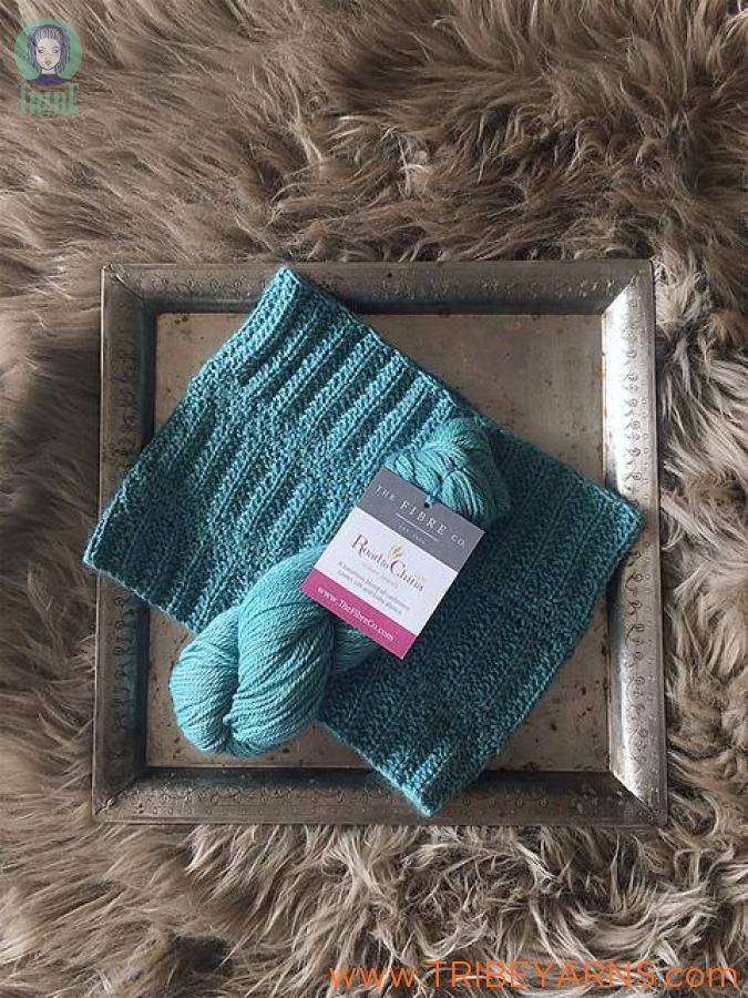 Textured Cowl Pattern The Fibre Co