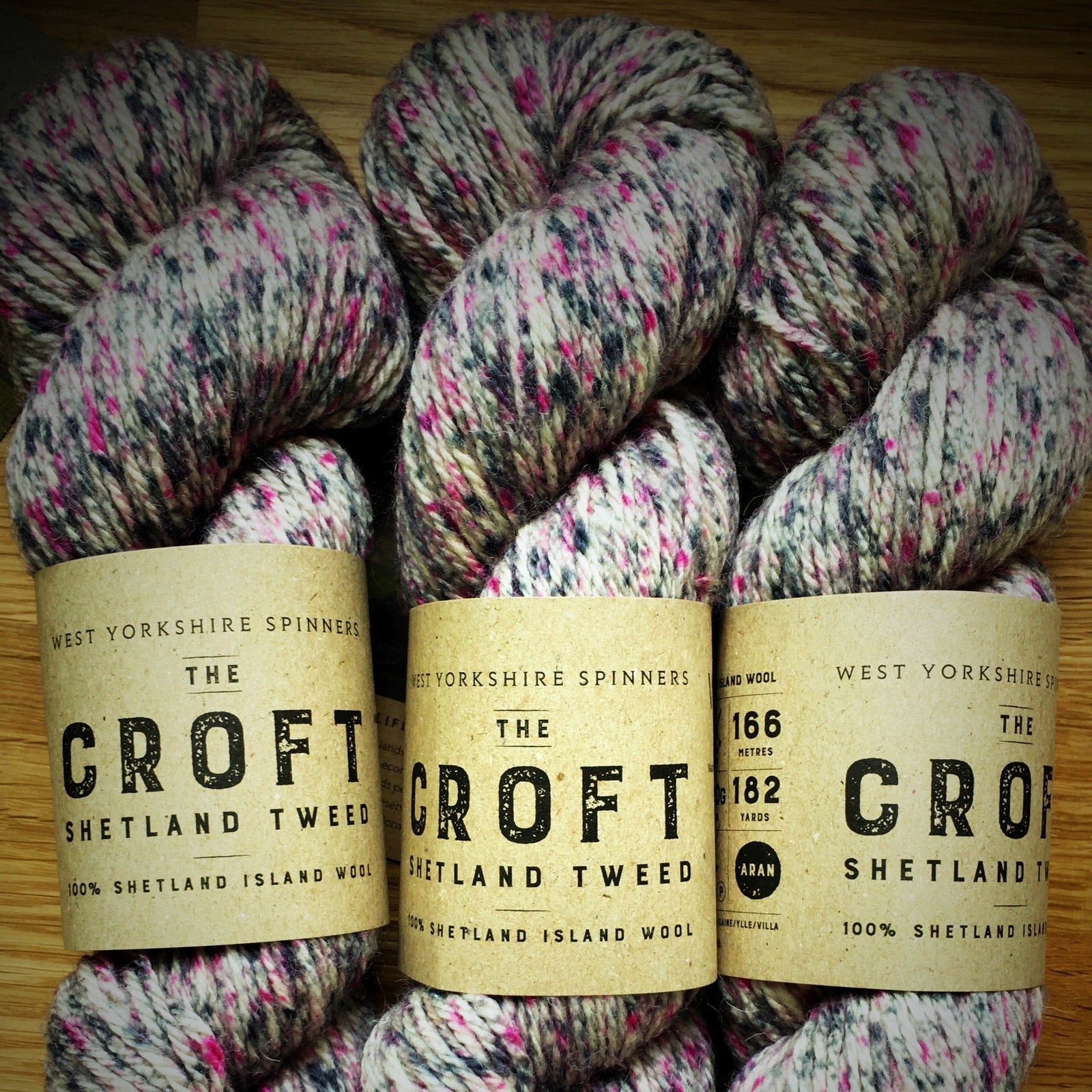 The Croft Shetland Tweed West Yorkshire Spinners