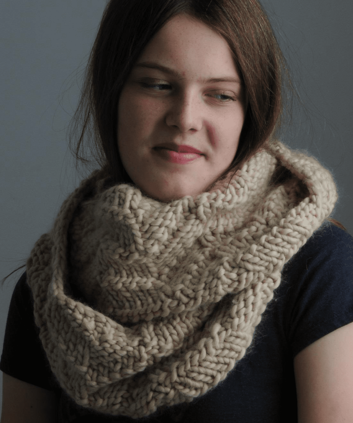 Toffee Cowl Pattern Mrs Moon